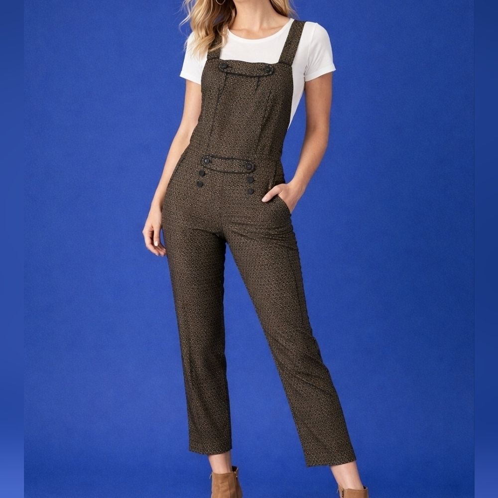 DAUGHTERS of the LIBERATION Bib Overall Landgirl Jumpsuit